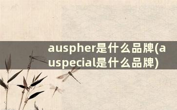 auspher是什么品牌(auspecial是什么品牌)