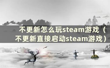 不更新怎么玩steam游戏（不更新直接启动steam游戏）