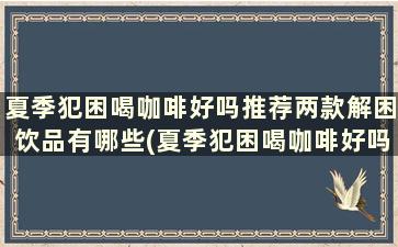 夏季犯困喝咖啡好吗推荐两款解困饮品有哪些(夏季犯困喝咖啡好吗推荐两款解困饮品)