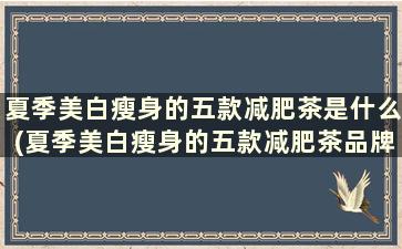 夏季美白瘦身的五款减肥茶是什么(夏季美白瘦身的五款减肥茶品牌)