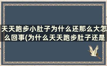 天天跑步小肚子为什么还那么大怎么回事(为什么天天跑步肚子还是很大)