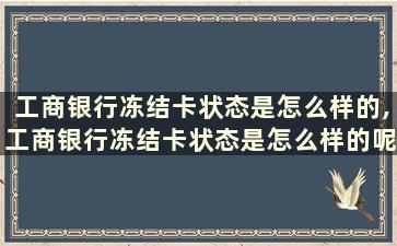 工商银行冻结卡状态是怎么样的,工商银行冻结卡状态是怎么样的呢