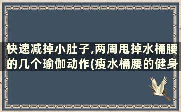 快速减掉小肚子,两周甩掉水桶腰的几个瑜伽动作(瘦水桶腰的健身操)