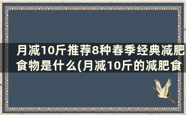 月减10斤推荐8种春季经典减肥食物是什么(月减10斤的减肥食谱)