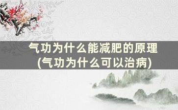 气功为什么能减肥的原理(气功为什么可以治病)