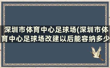 深圳市体育中心足球场(深圳市体育中心足球场改建以后能容纳多少人)