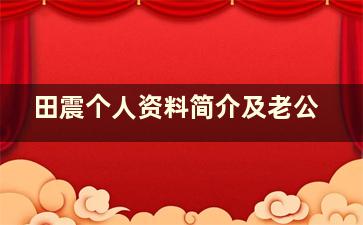 田震个人资料简介及老公