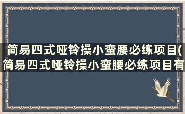 简易四式哑铃操小蛮腰必练项目(简易四式哑铃操小蛮腰必练项目有哪些)