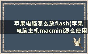 苹果电脑怎么放flash(苹果电脑主机macmini怎么使用Flash)