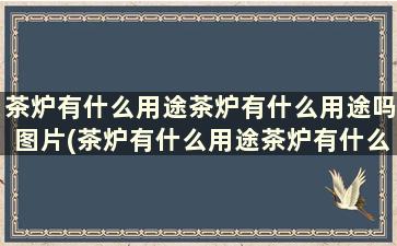 茶炉有什么用途茶炉有什么用途吗图片(茶炉有什么用途茶炉有什么用途吗视频)