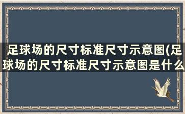 足球场的尺寸标准尺寸示意图(足球场的尺寸标准尺寸示意图是什么)