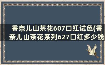 香奈儿山茶花607口红试色(香奈儿山茶花系列627口红多少钱)